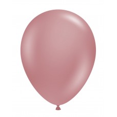 Tuftex Canyon Rose 17 inch Latex Balloons 50 Ct