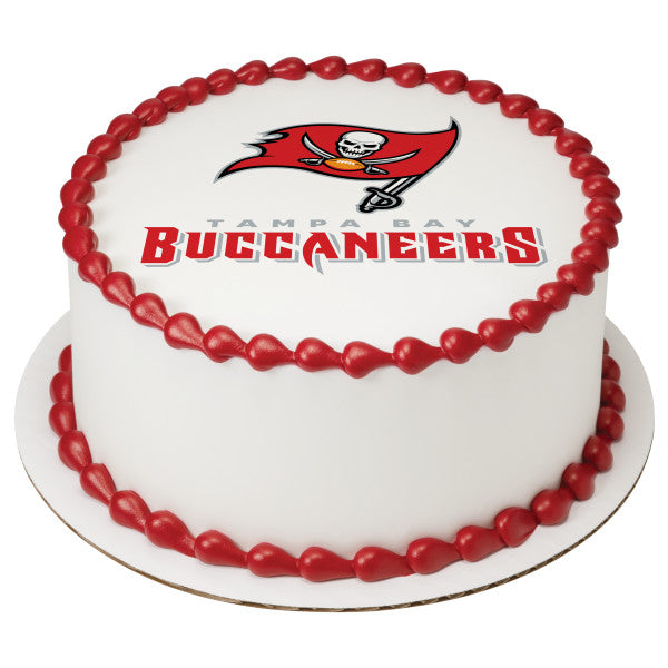 Printable Tampa Bay Buccaneers Birthday Cake Topper Template DIY