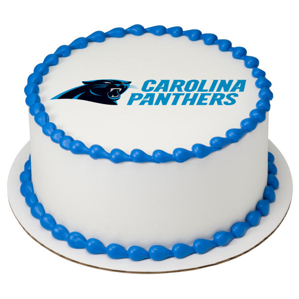 Carolina Panthers Birthday Cake Topper Sports Party Custom Cake Toppers –  Sports Invites