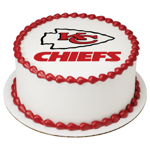 NFL Kansas City Chiefs Edible Image Toppers — Choco House