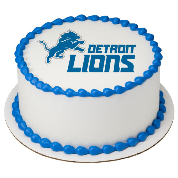 Merchandise Your Bakery with Detroit Lions