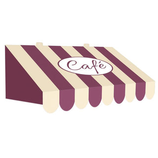 3-D Italian Bistro or Cafe Awning Decoration