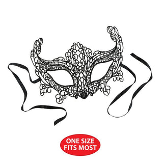 Black Lace Masquerade Mask