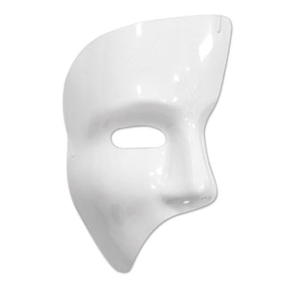 White Phantom of the Opera Masquerade Mask