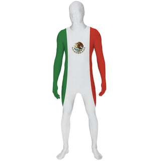 Mexican Flag Adult Morpsuit