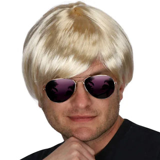 Men's Short Blonde Wig