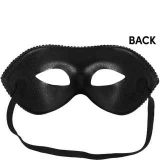 Black Masquerade Half Mask