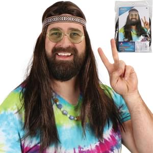 Long Hair Hippie Kit