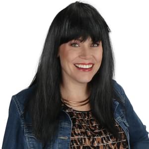 Black Long Hair Straight Wig