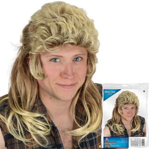Dirty Joe Blonde Mullet Wig