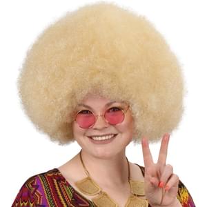 Deluxe Blonde Adult Afro
