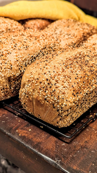 Everything Seasoning Sourdough Loaf