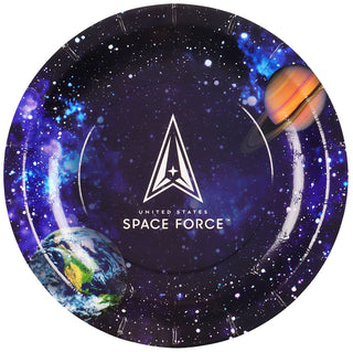 Space Force Party Plates
