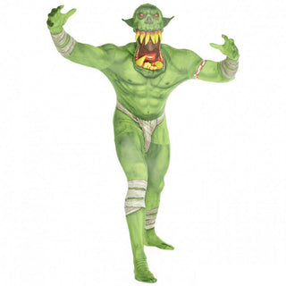 Adult Green Orc Jaw Dropper Costume
