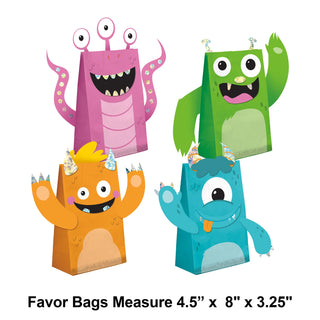 Monster Favor Bags