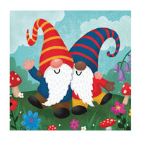 Enchanted Forest Gnomes Small Napkins