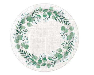 Greenery Party Plates