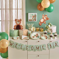 Welcome Baby Banner - We Can Bearly Wait