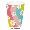 Flower Power Party Cups
