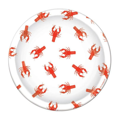 Crawfish Boil Themed Party Plates