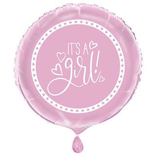 Its a Girl Mylar Balloon