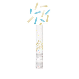 Gender Reveal Confetti Boy Popper