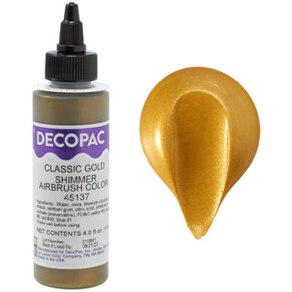 Shimmer Gold Airbrush Color 4 oz