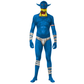 Blue Orc Adult Jaw Dropper Costume