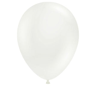 Tuftex White Latex Balloons 11 inch 100 Pack