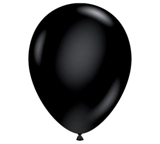 Tuftex Black Latex Balloons 11 inch 100 Pack