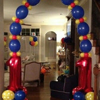 Link-A-Loon Balloon Arch With Numbers