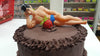 Macho Man Bachelorette Cake Topper