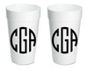 Foam Personalized Cups / 50 Count