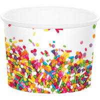 Sprinkles Party - Treat Cups - 9 oz. 6 Count