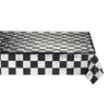 Black & White Check  Table Cover