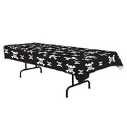 Pirate Table Cover/ Skull and Cross Bones