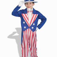 Kids Deluxe Uncle Sam Costume