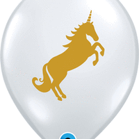 Unicorn Sparkle Latex Balloons 10ct