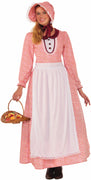 Adult Pink Pioneer Lady Dress Costume