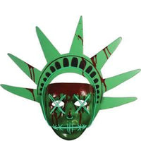 Lady Liberty Light Up Mask-The Purge