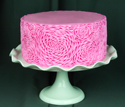 Rosette Ruffle Silicone Cake Mold