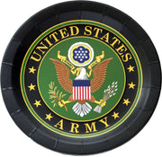 Official US Army PartyWare- 9" Plates/ 8 Count/ Heavyweight