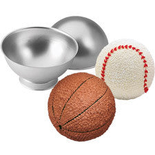 Round Sports Ball Cake Pan