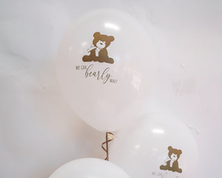 Deluxe We Can Bearly Wait Latex Balloon Bouquet