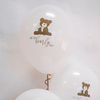 Blue We Can Bearly Wait Latex Balloon Bouquet