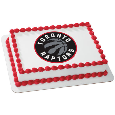 Toronto Raptors Edible Image Cake Topper