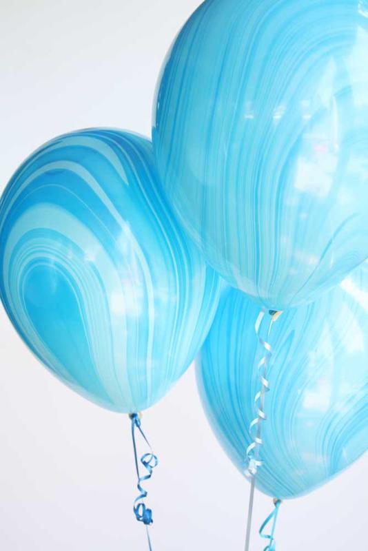 Latex Marbled Balloons/10 per pack/ Helium Quality