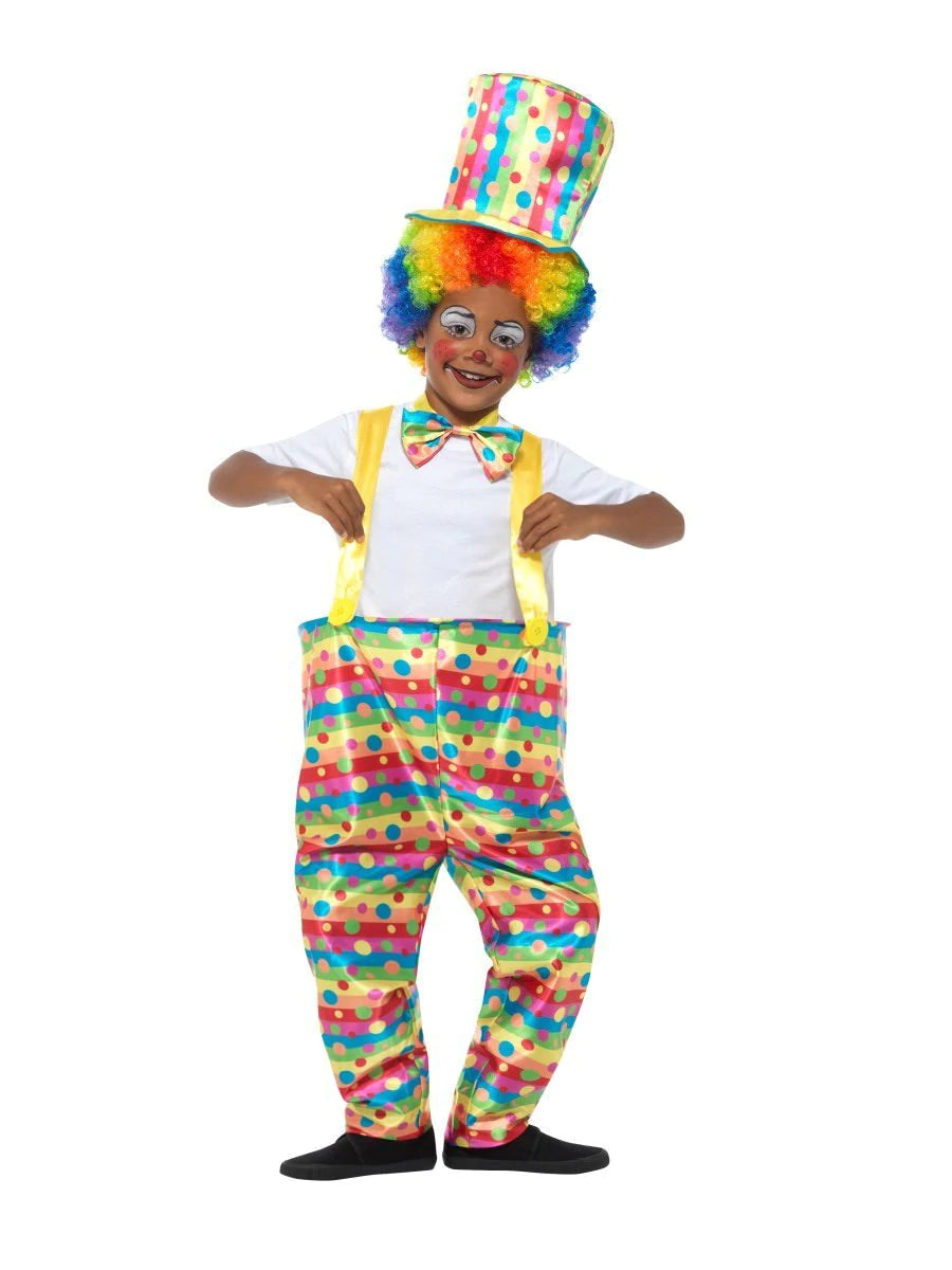 Kids Clown Costume Multi Color – Party Shop Emporium Kids Clown Costume Multi Color – Party Shop Emporium
