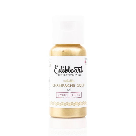Sweet Sticks Edible Paint-Champagne Gold