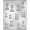 Chess Pieces 3-D Chocolate Mold